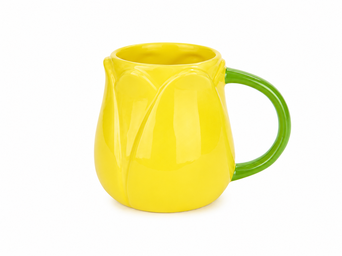 Mug Tulip Balvi in ceramica, retro