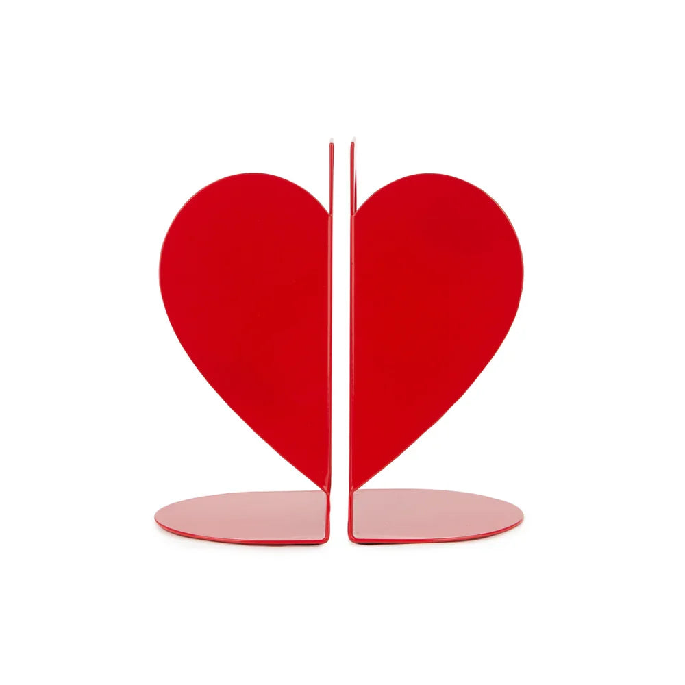 Fermalibri doppio Love Balvi in metallo