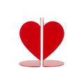 Fermalibri doppio Love Balvi in metallo