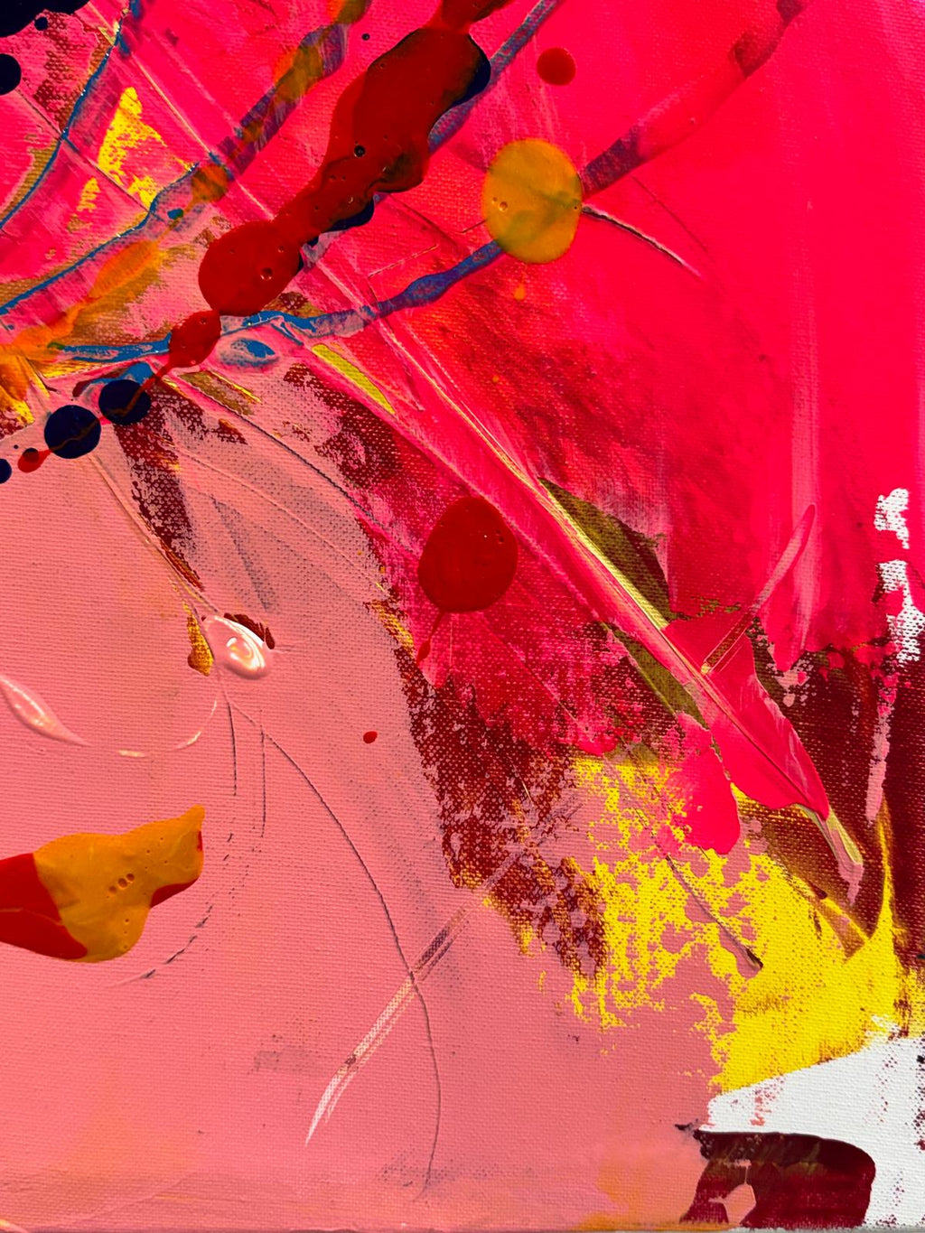 Amour Abstract, 80 × 60 cm, vista laterale