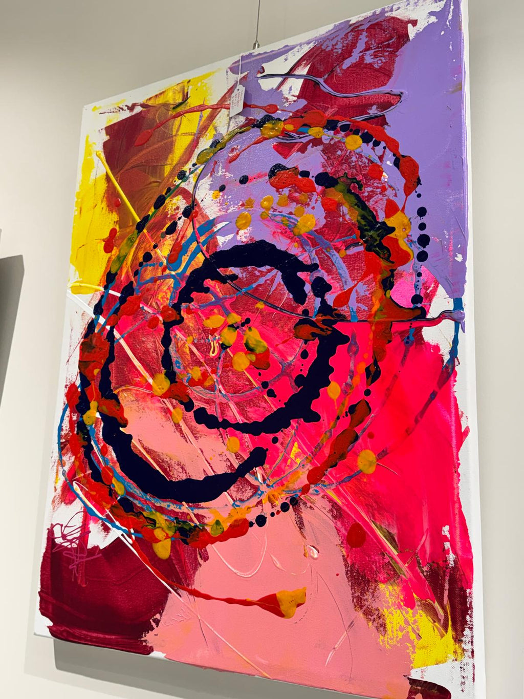 Amour Abstract, 80 × 60 cm, dettaglio