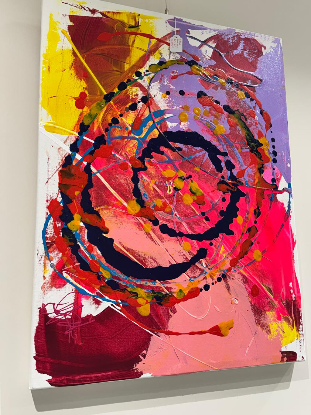 Amour Abstract, 80 × 60 cm, vista dall’alto