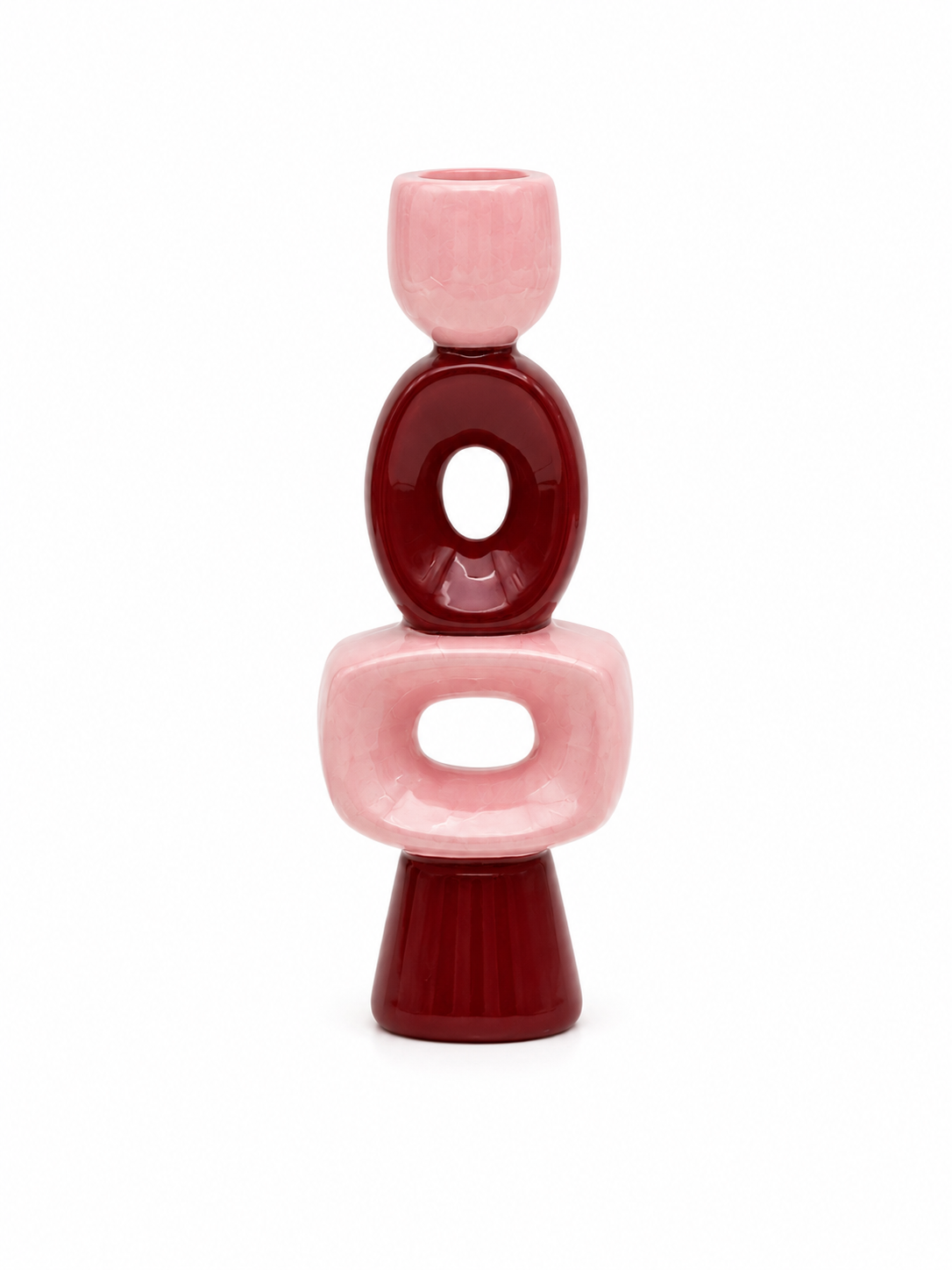 Portacandele Faustino Amor del Color Qué Rico in ceramica