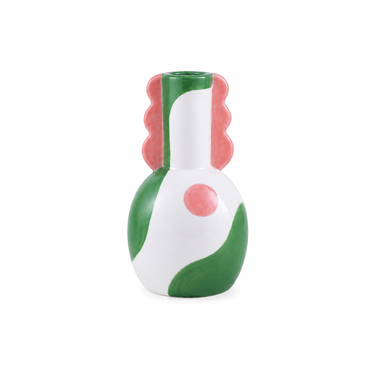 Portacandele Adelina Qué Rico in ceramica