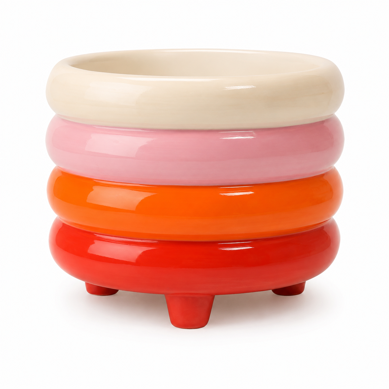 Vaso: Portapiante Pablo Qué Rico in plastica