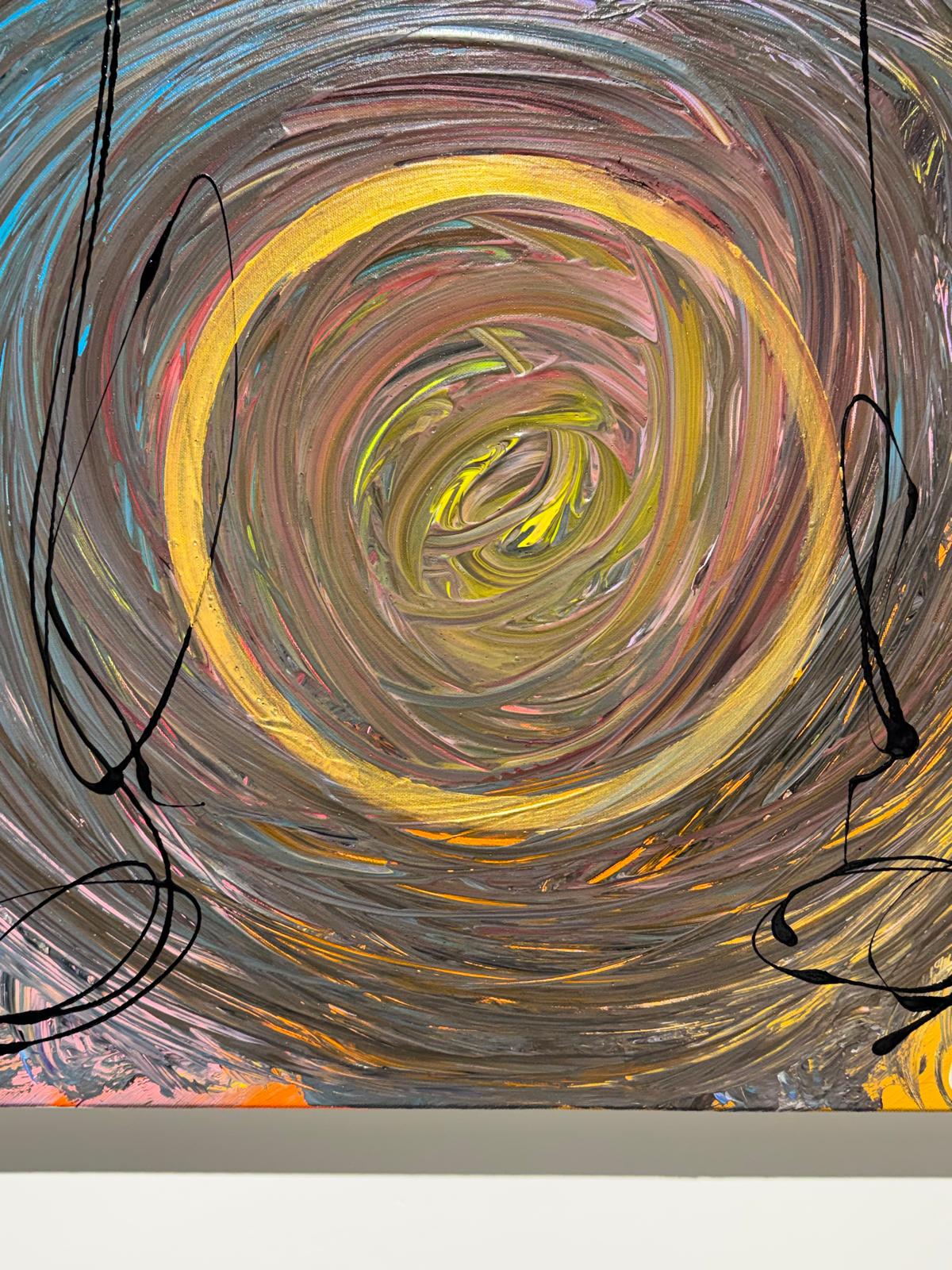 Girone, 80 × 60 cm, vista laterale